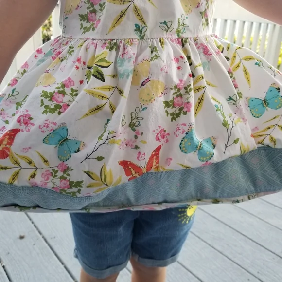 Matilda Jane baby girl toddler butterfly dress sz 4 - Picture 5 of 16